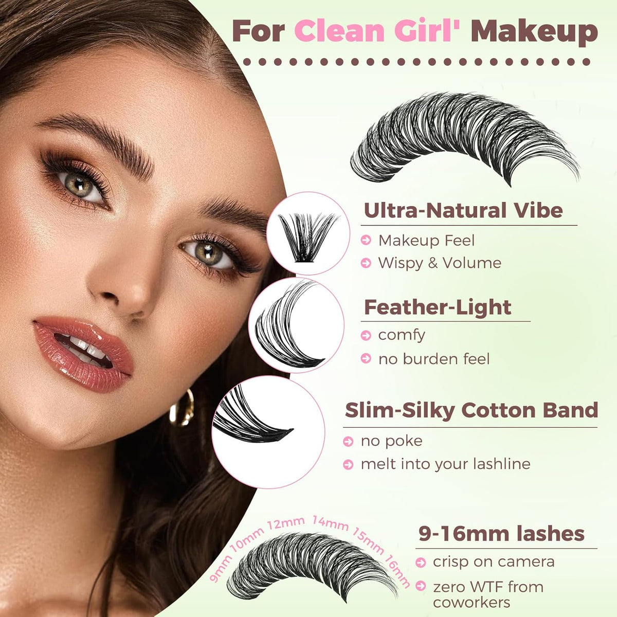 DIY Eyelash Extension Kit (640 Pieces)