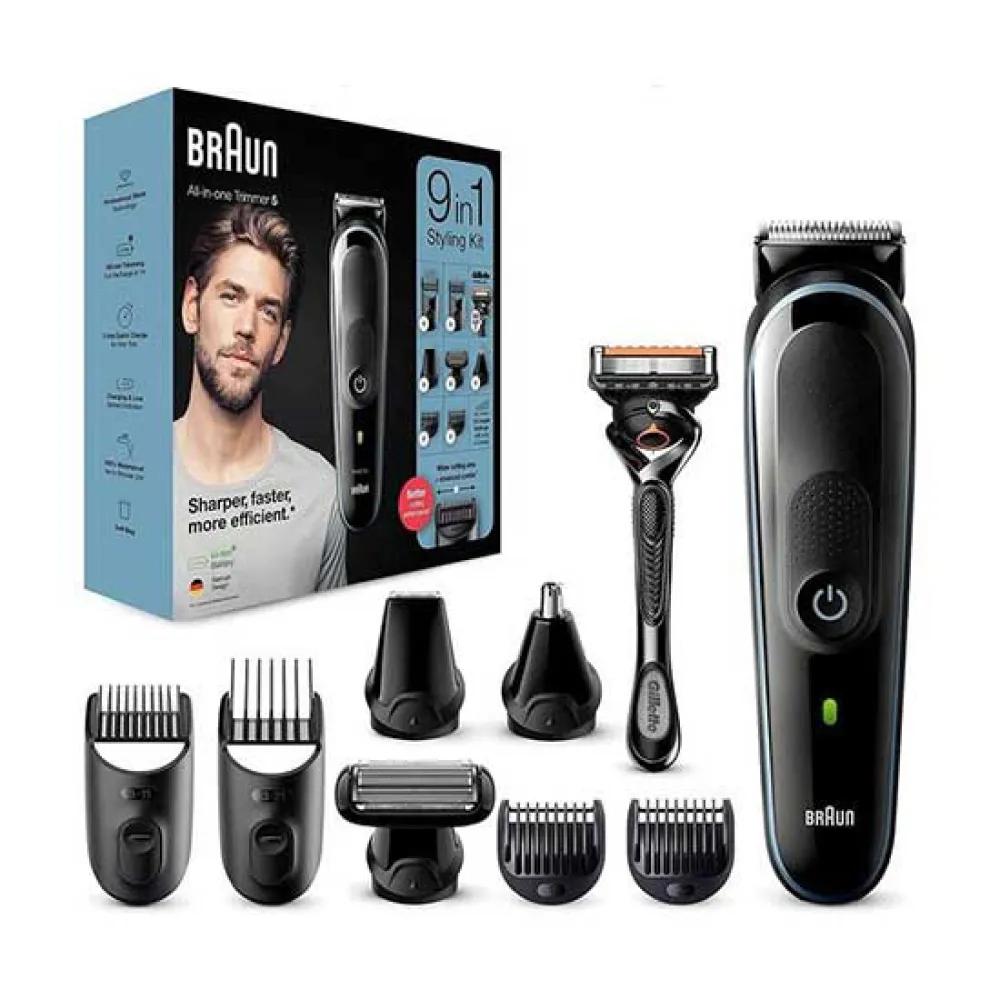 9-in-1 Men's Grooming Kit – Rechargeable Hair, Beard & Body Trimmer