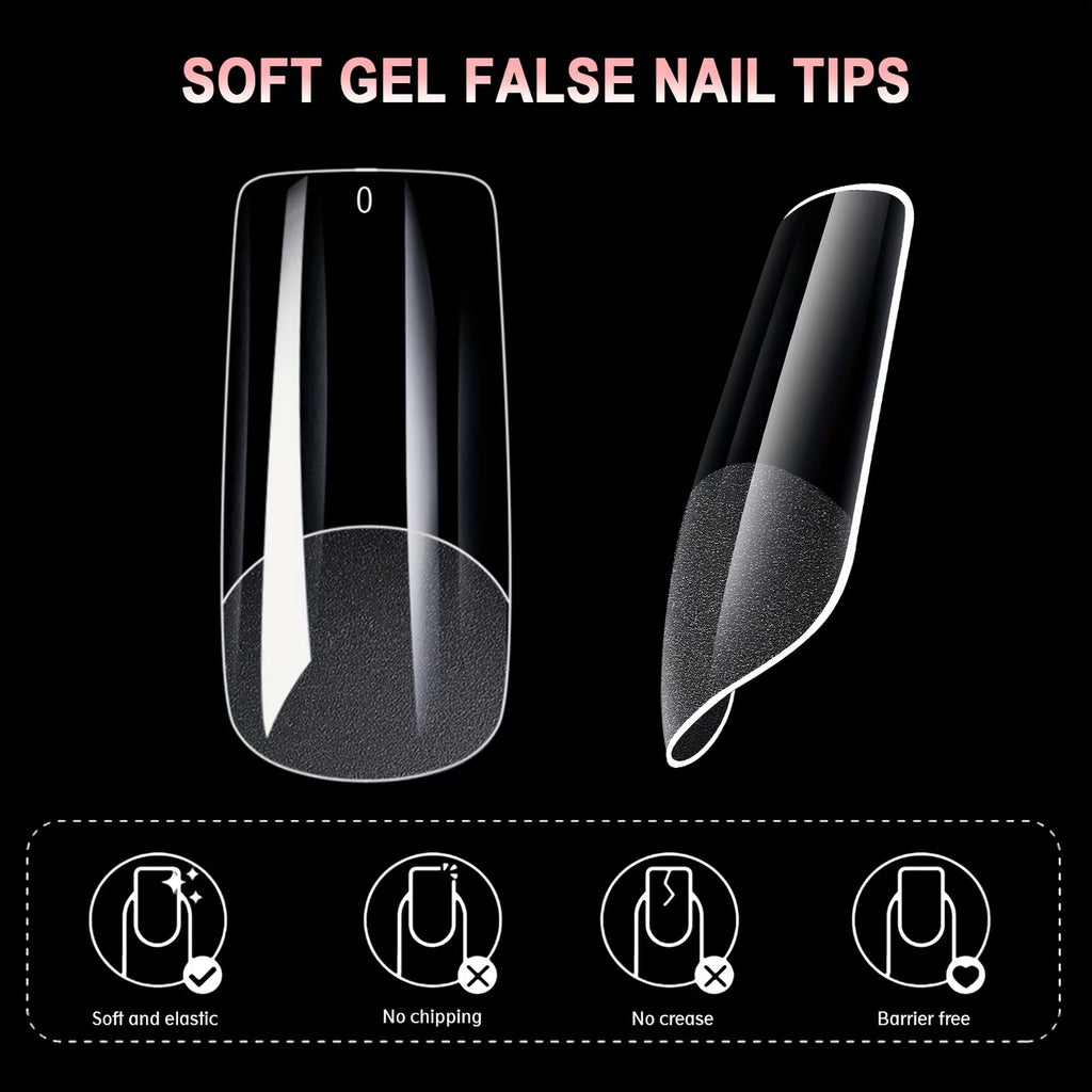 Press on Square Nail Tips