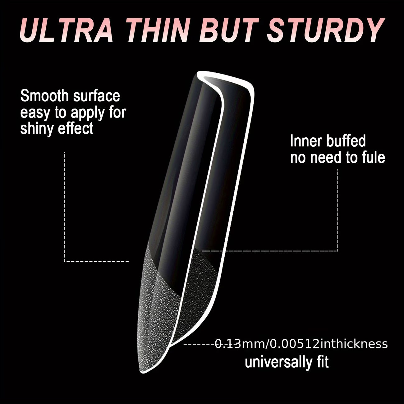 Press on Square Nail Tips